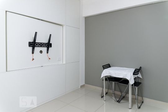 Sala de apartamento à venda com 1 quarto, 45m² em Vila Buarque, São Paulo