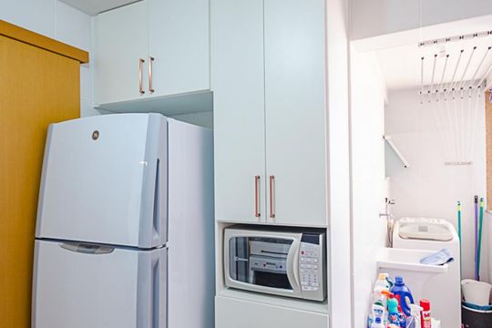 Cozinha de apartamento para alugar com 3 quartos, 90m² em Nova Granada, Belo Horizonte