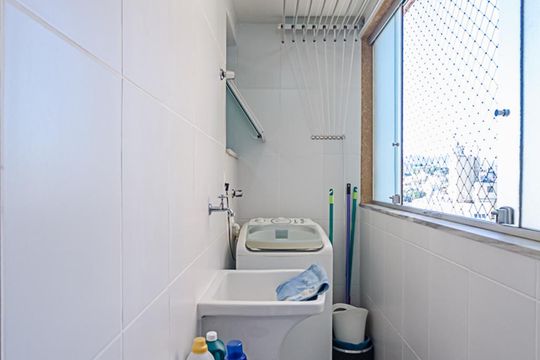 Área de Serviço de apartamento para alugar com 3 quartos, 90m² em Nova Granada, Belo Horizonte