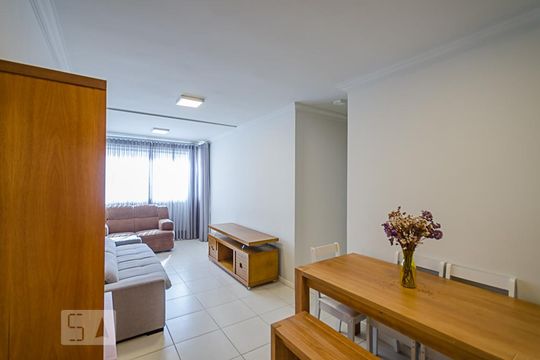 Sala de apartamento para alugar com 3 quartos, 90m² em Nova Granada, Belo Horizonte
