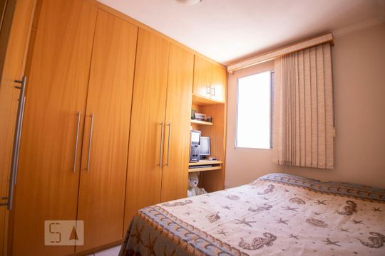 quarto 2 de apartamento para alugar com 2 quartos, 46m² em Vila Pompéia, Campinas