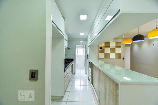 Cozinha de apartamento à venda com 3 quartos, 75m² em Baeta Neves, São Bernardo do Campo