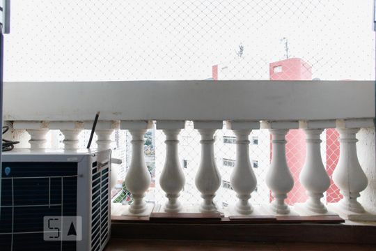 Varanda da Sala de apartamento à venda com 2 quartos, 77m² em Vila Clementino, São Paulo