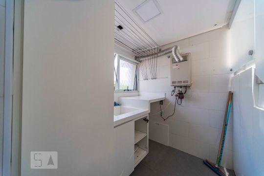 Área de Serviço de apartamento à venda com 3 quartos, 150m² em Centro, Santo André