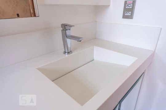 Pia  de apartamento à venda com 3 quartos, 150m² em Centro, Santo André