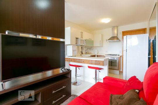 SALA de apartamento à venda com 1 quarto, 44m² em Asa Norte, Brasília