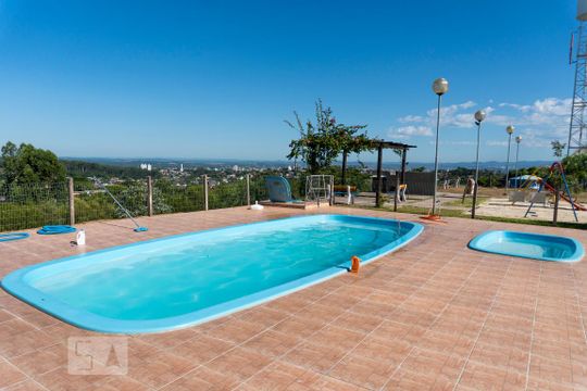 Área comum - Piscina de apartamento para alugar com 2 quartos, 48m² em Duque de Caxias, São Leopoldo
