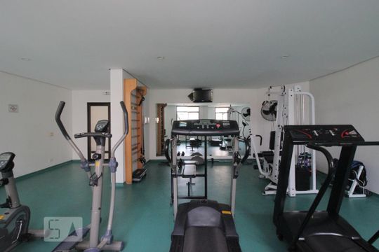 Área comum - Academia de apartamento para alugar com 2 quartos, 60m² em Santana, São Paulo
