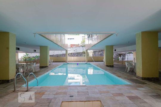 Área comum - Piscina de apartamento à venda com 2 quartos, 70m² em Grajaú, Rio de Janeiro
