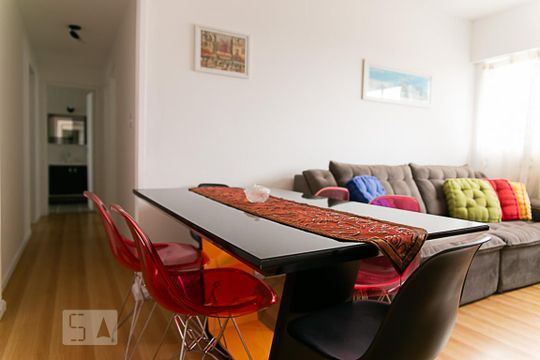 Sala de apartamento para alugar com 3 quartos, 75m² em Ipiranga, São Paulo