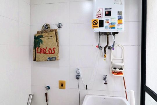 Área de Serviço de casa de condomínio à venda com 3 quartos, 165m² em Vargem Pequena, Rio de Janeiro