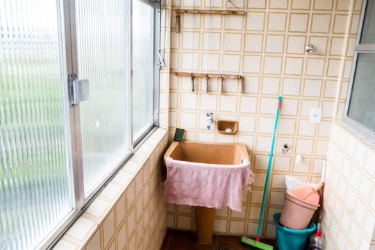 Área de Serviço de apartamento à venda com 3 quartos, 113m² em Floresta, Porto Alegre