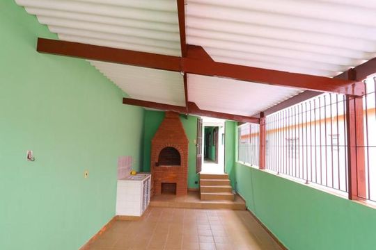 Salão Àrea Churrasqueira de casa para alugar com 3 quartos, 300m² em Jardim Vila Formosa, São Paulo