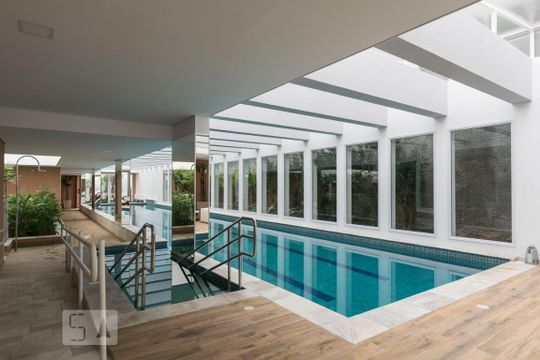 Área comum - Piscina de kitnet/studio para alugar com 1 quarto, 36m² em Vila Mariana, São Paulo
