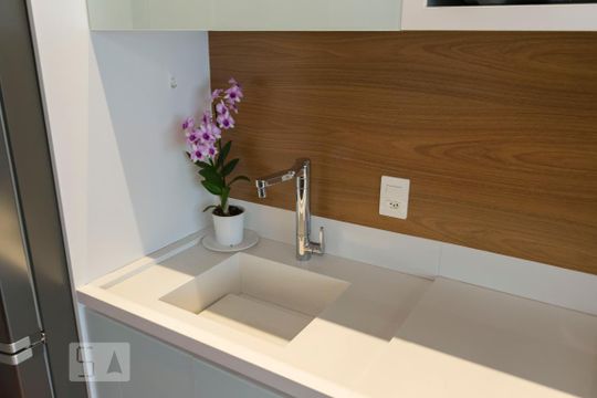 Cozinha (Pia) de kitnet/studio para alugar com 1 quarto, 36m² em Vila Mariana, São Paulo