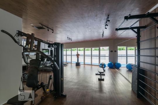 Área comum - Academia de kitnet/studio para alugar com 1 quarto, 36m² em Vila Mariana, São Paulo