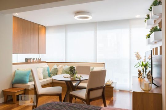 Varanda de kitnet/studio para alugar com 1 quarto, 36m² em Vila Mariana, São Paulo