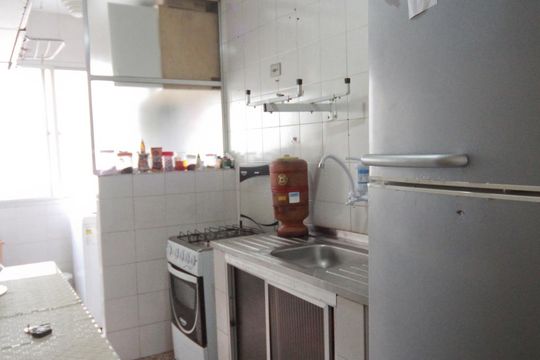 Cozinha de apartamento à venda com 3 quartos, 75m² em Vila Marina, São Paulo