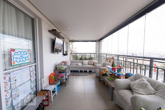 Varanda de apartamento para alugar com 4 quartos, 164m² em Tatuapé, São Paulo