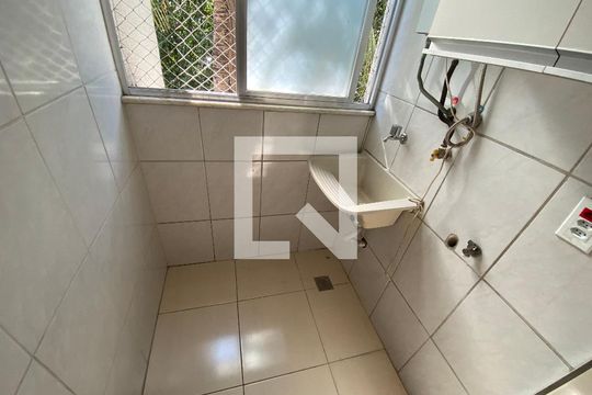 Área de Serviço de apartamento à venda com 2 quartos, 60m² em Taquara, Rio de Janeiro