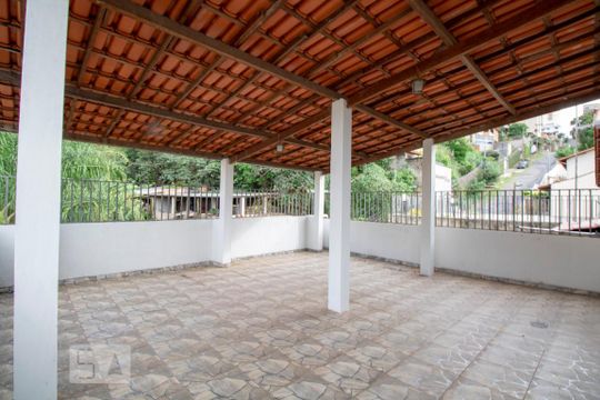 Área Externa Cobertura de apartamento para alugar com 4 quartos, 124m² em São Lucas, Belo Horizonte