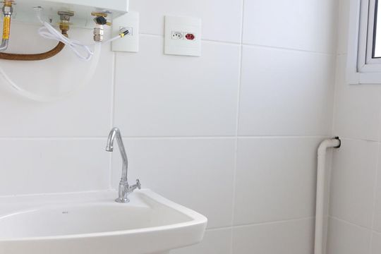 Área de Serviço de apartamento para alugar com 2 quartos, 50m² em Planalto, São Bernardo do Campo