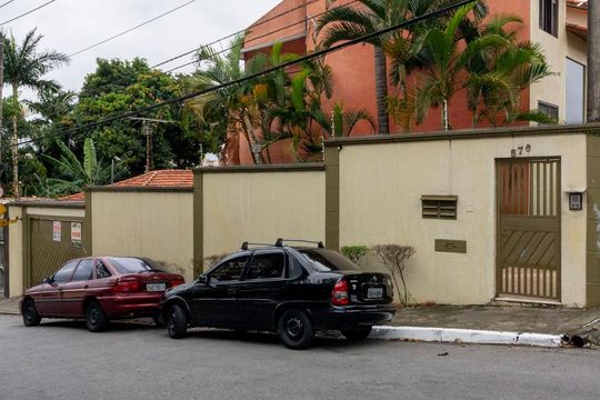 Fachada de casa de condomínio à venda com 3 quartos, 144m² em Vila Salete, São Paulo