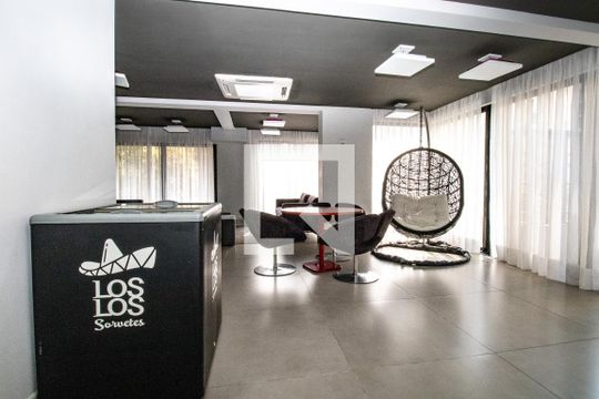 Área comum- coworking  de apartamento para alugar com 1 quarto, 53m² em Vila Olímpia, São Paulo