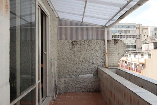 Varanda de apartamento à venda com 1 quarto, 45m² em Campos Elíseos, São Paulo
