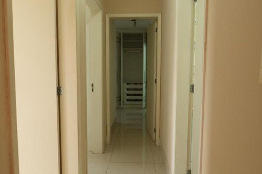Hall dos Quartos de apartamento à venda com 3 quartos, 76m² em Vila Nova Teixeira, Campinas