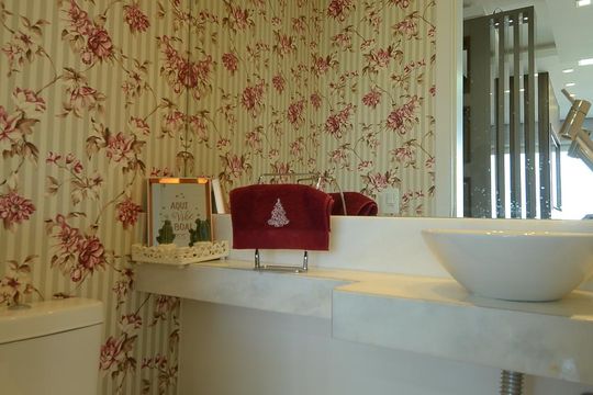 Lavabo de apartamento à venda com 2 quartos, 128m² em Menino Deus, Porto Alegre