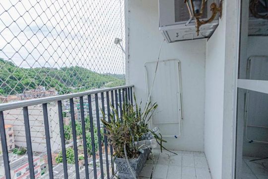 Varanda da Sala de apartamento à venda com 2 quartos, 80m² em Vila Isabel, Rio de Janeiro
