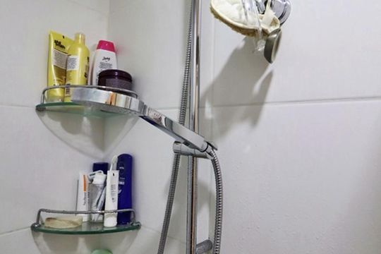 Banheiro da Suíte de apartamento à venda com 2 quartos, 120m² em Recreio dos Bandeirantes, Rio de Janeiro