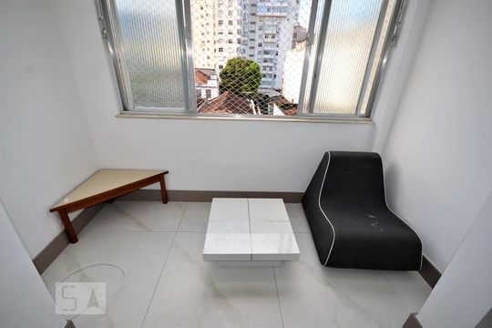 Sala de apartamento para alugar com 2 quartos, 85m² em Glória, Rio de Janeiro