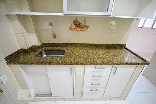 Cozinha - Pia de apartamento para alugar com 2 quartos, 85m² em Glória, Rio de Janeiro