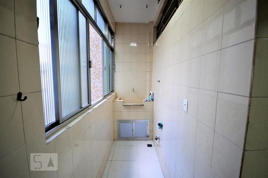 Área de Serviço de apartamento para alugar com 2 quartos, 85m² em Glória, Rio de Janeiro