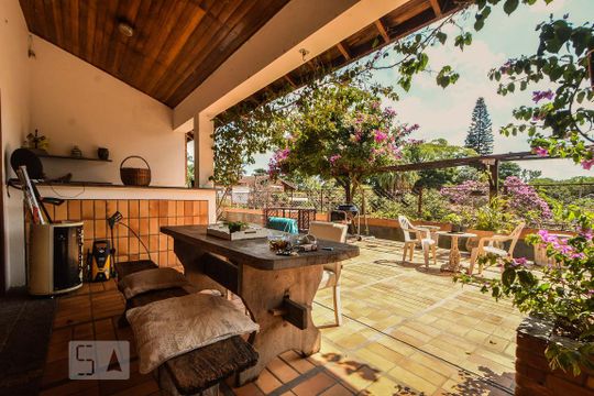 Varanda de casa para alugar com 5 quartos, 680m² em Interlagos, São Paulo