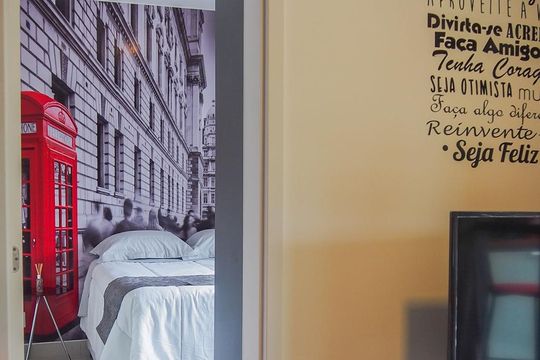 Sala de apartamento para alugar com 1 quarto, 36m² em Campos Elíseos, São Paulo