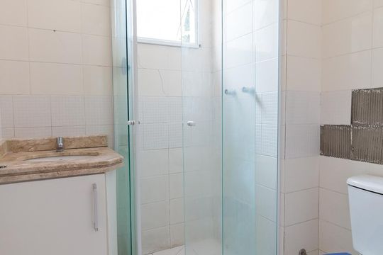 Banheiro quarto 2 suíte de apartamento para alugar com 3 quartos, 96m² em Vila Rosália, Guarulhos