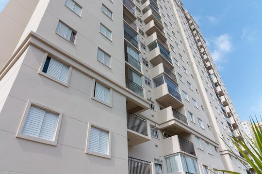 Fachada do condomínio de apartamento para alugar com 3 quartos, 96m² em Vila Rosália, Guarulhos