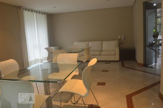 Salão de apartamento à venda com 3 quartos, 190m² em Parque Bairro Morumbi, São Paulo