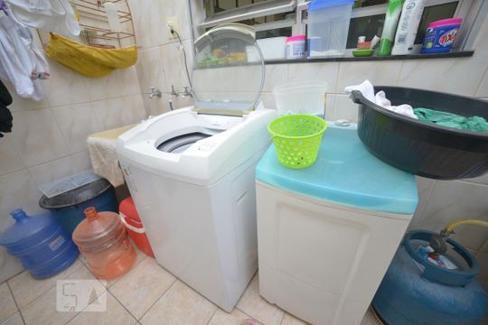 Area de Serviço de casa para alugar com 2 quartos, 120m² em Vila Gumercindo, São Paulo