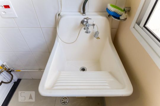 Área de serviço de apartamento à venda com 2 quartos, 49m² em Vila Prudente, São Paulo