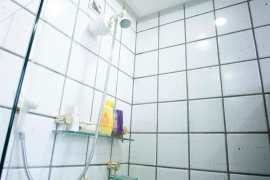 banheiro suite de apartamento à venda com 4 quartos, 300m² em Jardim Proença, Campinas