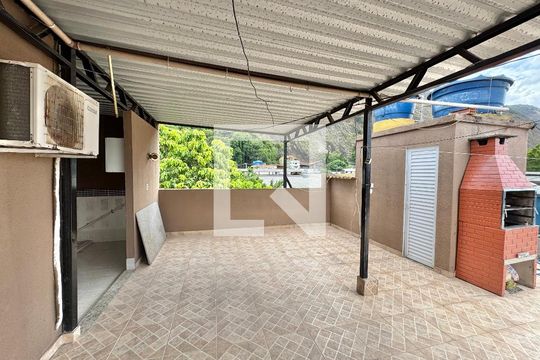 Terraço de apartamento à venda com 3 quartos, 150m² em Vargem Pequena, Rio de Janeiro
