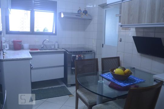 Cozinha de apartamento à venda com 4 quartos, 150m² em Parque Bairro Morumbi, São Paulo