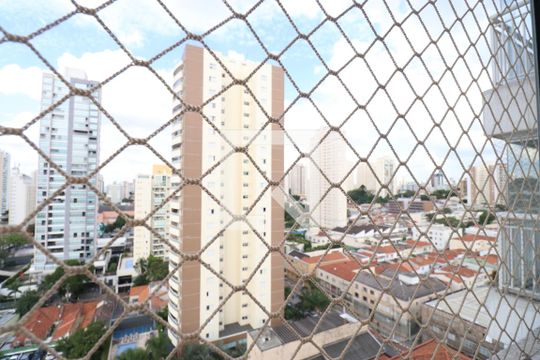 Vista da Suíte de apartamento para alugar com 2 quartos, 60m² em Vila Romana, São Paulo