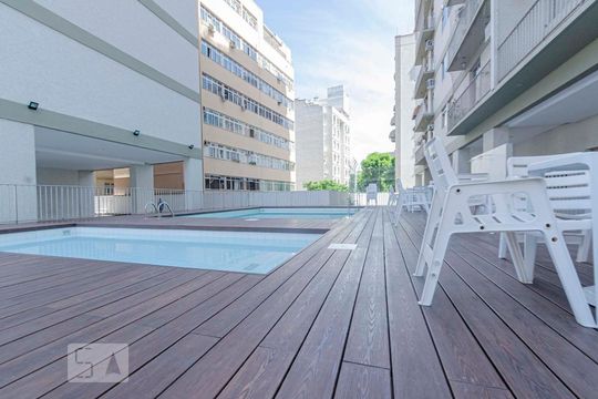Área comum - Piscina de apartamento à venda com 2 quartos, 70m² em Grajaú, Rio de Janeiro