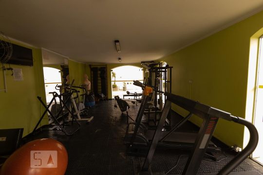Área comum - Academia de apartamento à venda com 2 quartos, 80m² em Vila Bertioga, São Paulo