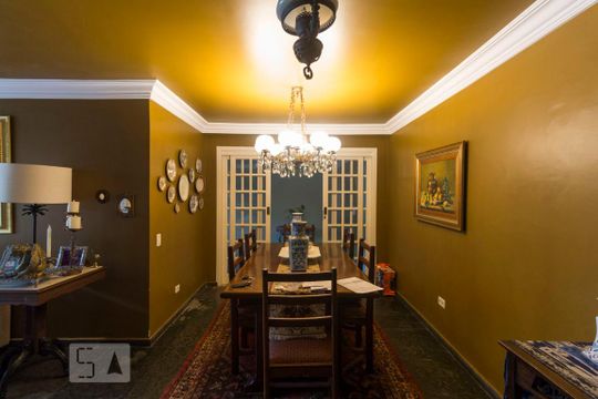 Sala de casa para alugar com 4 quartos, 220m² em Jardim Prudência, São Paulo